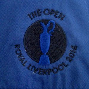 Ahead Extreme Mens S/S "The Open Royal Liverpool 2014" Golf Windshirt NWOT - XXL